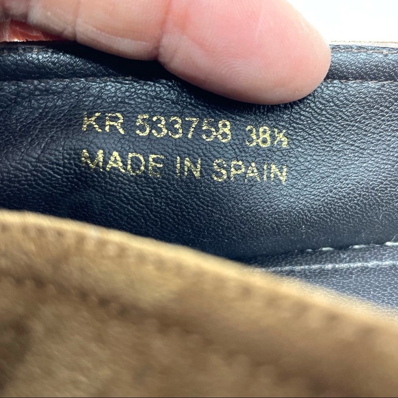 SAINT LAURENT brown suede espadrilles, 38.5 - Picture 11 of 13